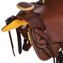 Sela de rancho Denver Chocolate Castanho