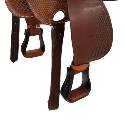 Sela de rancho Denver Chocolate Castanho