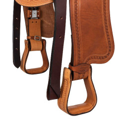 Sela de rédeas Denver Natural Castanho