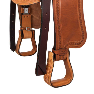 Sela de rédeas Denver Natural Castanho