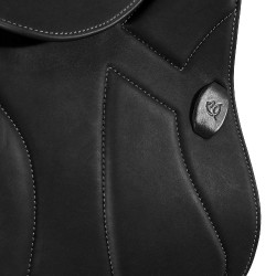 Sela de salto Guttuso com painéis de lã Acavallo Preto