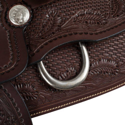 Sela de team roping Denver Castanho