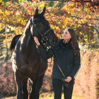 Casaco Horze WinterRider Preto Casaco Horze WinterRider Preto