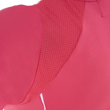Camiseta técnica de treino feminina corte slim Equestro Madressilva Rosa Camiseta técnica de treino feminina corte slim Equestro Madressilva Rosa