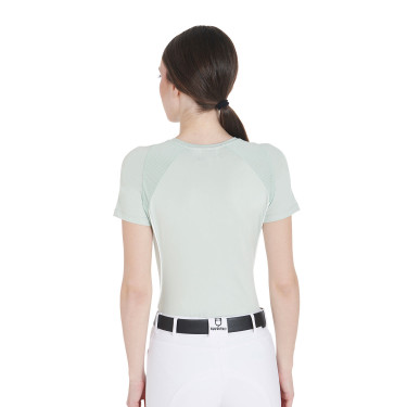 Camiseta técnica de treino feminina corte slim Equestro Camiseta técnica de treino feminina corte slim Equestro
