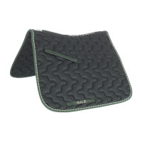 Almofada de sela de dressage Derby Verde / multicolorido / verde Almofada de sela de dressage Derby Verde / multicolorido / verde