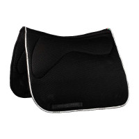 Almofada de sela DS CW-3DS em espuma de memória e spacer 3D Acavallo Preto Almofada de sela DS CW-3DS em espuma de memória e spacer 3D Acavallo Preto