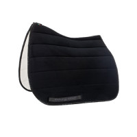 Almofada de sela DS CW-CS acolchoada louvre e bambu Acavallo Preto