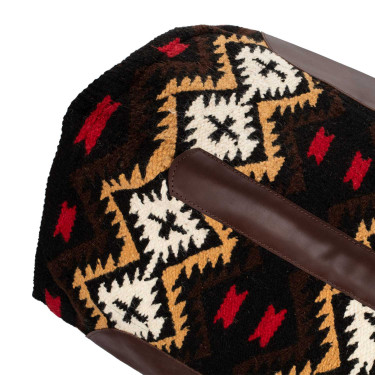 Manta de sela em feltro de lã da Nova Zelândia 34x36 cm Pool's Marrom / bege Castanho