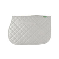 Almofada de sela shetland Derby classic Branco