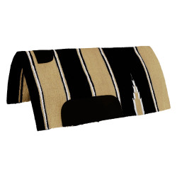 Tapete Navajo com patch de couro Tapete Navajo com patch de couro