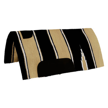 Tapete Navajo com patch de couro Tapete Navajo com patch de couro