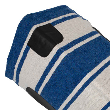 Tapete Navajo com patch de couro LTF Motivos Tapete Navajo com patch de couro LTF Motivos