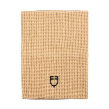 Gola de lã unissexo Equestro Camelo