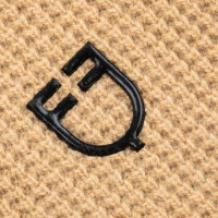 Gola de lã unissexo Equestro Preto