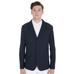 Casaco de competição Equestro anatômico masculino quatro botões