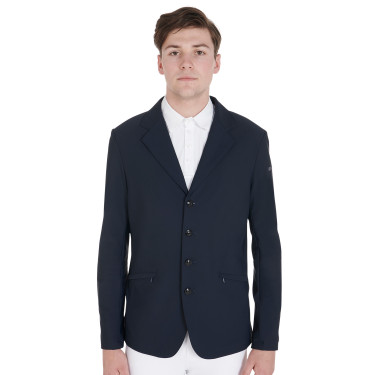 Casaco de competição Equestro anatômico masculino quatro botões Casaco de competição Equestro anatômico masculino quatro botões