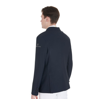 Casaco de competição Equestro anatômico masculino quatro botões Casaco de competição Equestro anatômico masculino quatro botões