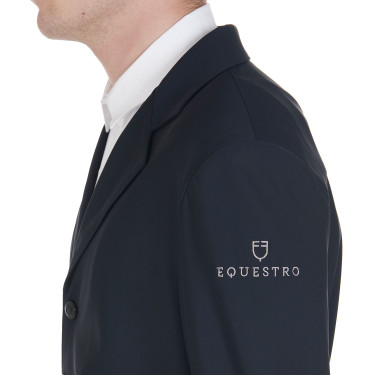Casaco de competição Equestro anatômico masculino quatro botões Casaco de competição Equestro anatômico masculino quatro botões