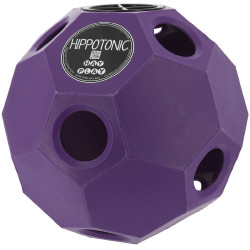 Bola anti-glutão Hippotonic para feno com múltiplos furos