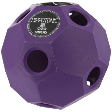 Bola anti-glutão Hippotonic para feno com múltiplos furos Bola anti-glutão Hippotonic para feno com múltiplos furos