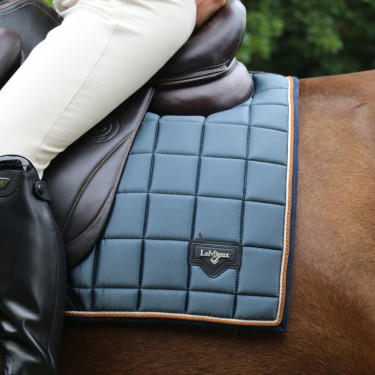 Tapete LeMieux Loire Classic Dressage Square Petróleo Azul