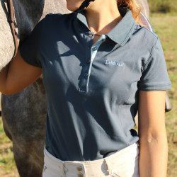 Polo LeMieux Clássico Petróleo Azul