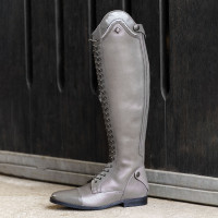 Botas de equitação Impérial Riding Olania Dressage Longo/Regular Cinzento