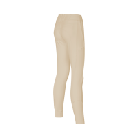 Calça com reforços corte reto feminino Kingsland KLKira H-Shape Pavê bege