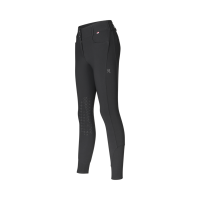 Calça com reforços corte reto feminino Kingsland KLKira H-Shape Preto