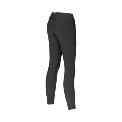 Calça com reforços corte reto feminino Kingsland KLKira H-Shape Preto