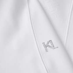 Calça com reforços corte reto feminino Kingsland KLKira H-Shape Branco