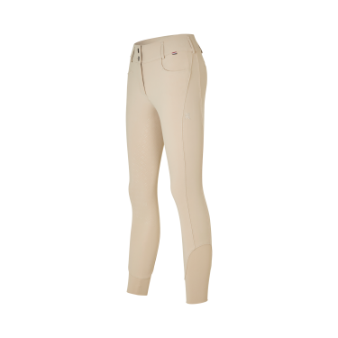Calça feminina de corte reto com assento integral Kingsland KLKira H-Shape Pavê bege Calça feminina de corte reto com assento integral Kingsland KLKira H-Shape Pavê bege