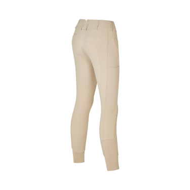Calça feminina de corte reto com assento integral Kingsland KLKira H-Shape Pavê bege Calça feminina de corte reto com assento integral Kingsland KLKira H-Shape Pavê bege