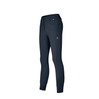 Calça feminina de corte reto com assento integral Kingsland KLKira H-Shape Marinho Azul-marinho
