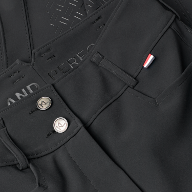 Calça feminina de corte reto com assento integral Kingsland KLKira H-Shape Preto