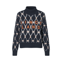 Pulôver de malha Kingsland KLVy feminino Marinho Azul-marinho Pulôver de malha Kingsland KLVy feminino Marinho Azul-marinho