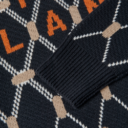 Pulôver de malha Kingsland KLVy feminino Marinho Azul-marinho