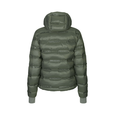 Casaco isolante feminino Kingsland KLValdine Besouros verdes