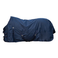 Capa de exterior HKM Kombi com sistema de 2 clipes Azul escuro