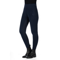 Leggings HKM Cosy II Style Vollbesatz 1/1 aus Silikon Vermelho escuro Leggings HKM Cosy II Style Vollbesatz 1/1 aus Silikon Vermelho escuro