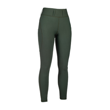 Legging HKM Jil Cintura Alta com grip de silicone Verde-oliva