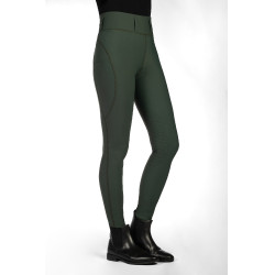Legging HKM Jil Cintura Alta com grip de silicone Verde-oliva