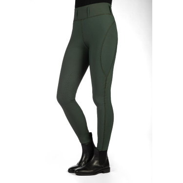 Legging HKM Jil Cintura Alta com grip de silicone Verde-oliva