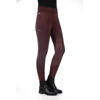 Legging Lauria Garrelli Livigno com fundo 1/1 em silicone Bordéus Bord&amp;amp;amp;ocirc;
