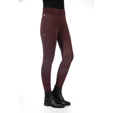 Legging Lauria Garrelli Livigno com fundo 1/1 em silicone Bordéus Bordô Legging Lauria Garrelli Livigno com fundo 1/1 em silicone Bordéus Bordô