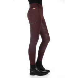 Legging Lauria Garrelli Livigno com fundo 1/1 em silicone Bordéus Bordô Legging Lauria Garrelli Livigno com fundo 1/1 em silicone Bordéus Bordô