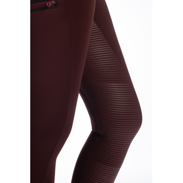 Legging Lauria Garrelli Livigno com fundo 1/1 em silicone Bordéus Bordô Legging Lauria Garrelli Livigno com fundo 1/1 em silicone Bordéus Bordô