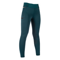 Legging Lauria Garrelli Livigno com fundo 1/1 em silicone Verde escuro