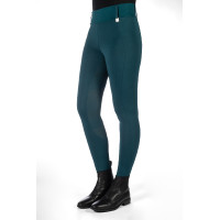 Legging Lauria Garrelli Livigno com fundo 1/1 em silicone Verde escuro